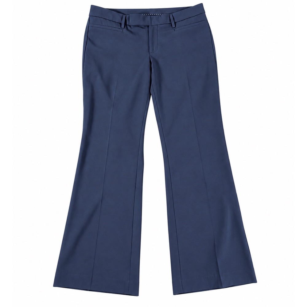 Gap Modern Boot Navy Blue Stretch Dress Pants Trousers 6A Ankle 760950